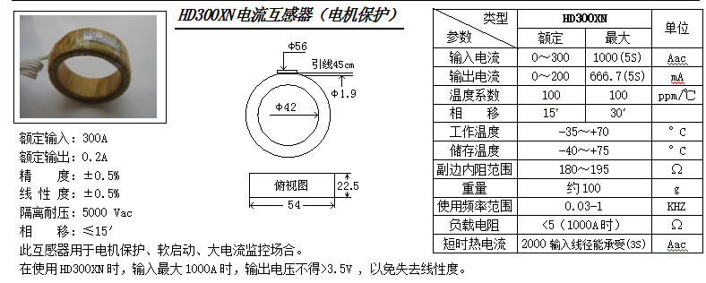HD300XN參數